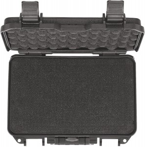 301910 waterproof plastic hard handgun case