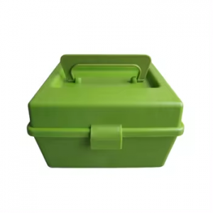 TB904 Plastic Hard Green Ammo Case