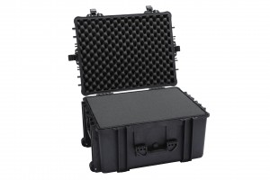 584433 Rugged waterproof case with wheels for Drone Waterproof Rugged Case With Wheels