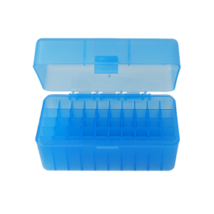 HARD Plastic CASE AMMO BOX 155X80X80MM RIFLE50 ROUNDS (TB908)