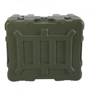 R534338 Rugged roto-molded protective case plastic military equipment cases