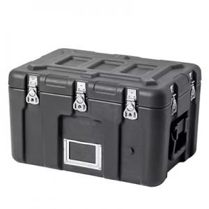 R493231 Rugged roto-molded case plastic military transport cases