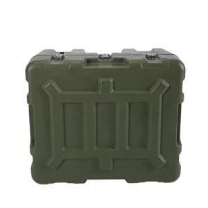 R534338 Rugged roto-molded protective case plastic military equipment cases