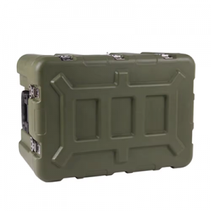 R493231 Rugged roto-molded case plastic military transport cases